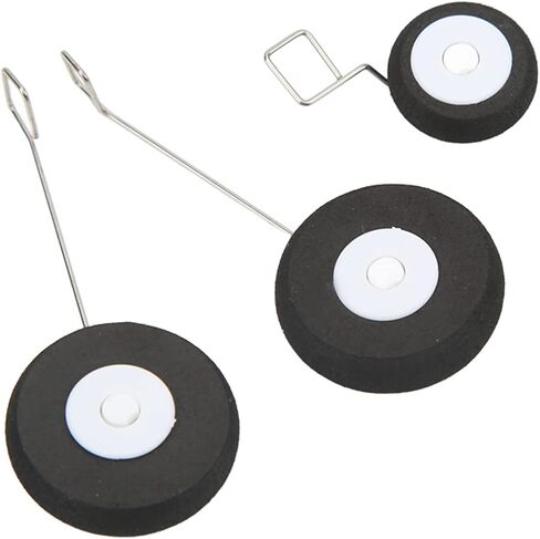 RC Airplane Landing Gear, Stainless Steel RC Aircraft Fixed Wing Parts Accessory with Wheel for WLtoys XK in Saudi Arabia