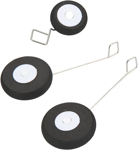 RC Airplane Landing Gear, Stainless Steel RC Aircraft Fixed Wing Parts Accessory with Wheel for WLtoys XK in Saudi Arabia
