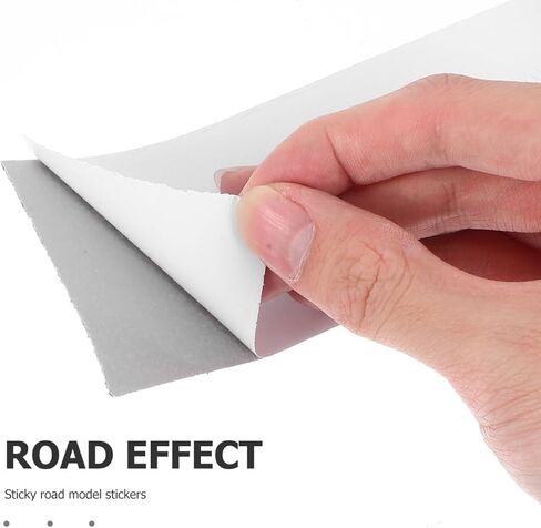 YARNOW Realistic Road Sticker Tape 197 Inch DIY Traffic Road Decal for Miniature Train Table Movie Scene Layout in Saudi Arabia