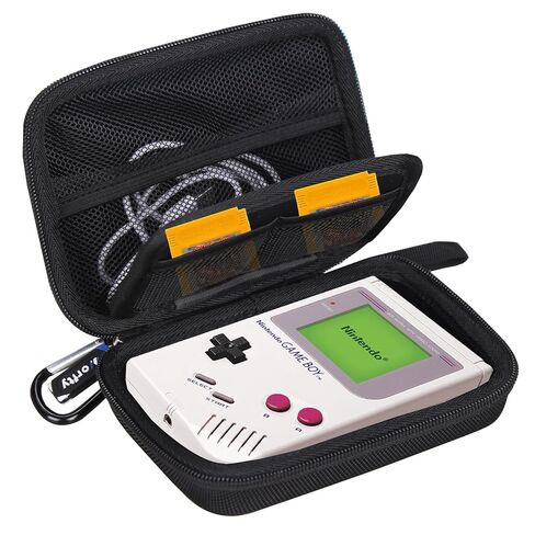 worfty Case for Game Boy Handheld Consoles, Protective Travel Carrying Bag Compatible with Retro Game Boy Handheld Game Consoles (Case Only) (Black) in Saudi Arabia