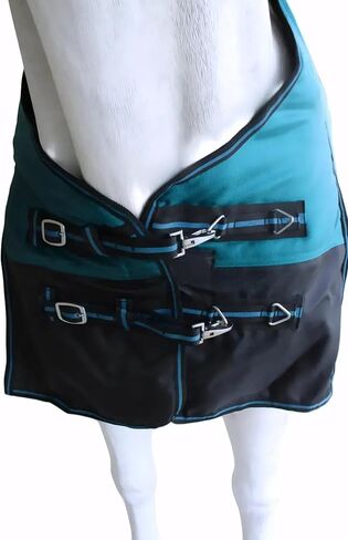 72" 1680D Turnout Waterproof Horse Winter Blanket Heavy-Weight 300gm Polyfill 6EE09 in Saudi Arabia