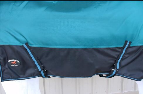 72" 1680D Turnout Waterproof Horse Winter Blanket Heavy-Weight 300gm Polyfill 6EE09 in Saudi Arabia