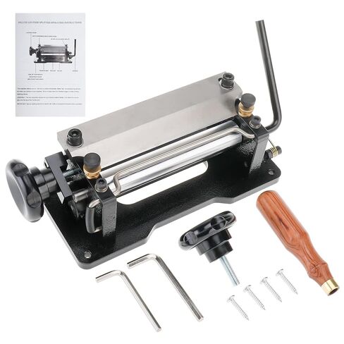 ماكينة تقطيع الجلود اليدوية سكيفر لتقوم بها بنفسك أدوات تقشير الجلد 6 بوصة ماكينة تقطيع مجرفة الجلد in Kuwait