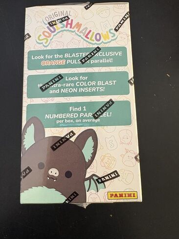 Panini Squishmallows Blaster Box – Official Trading Cards – Includes Parallels & Collectible Inserts – Retail Sealed Box in Saudi Arabia