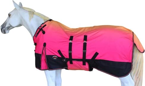 64" 1200D Turnout Lightweight Rain Horse Winter Blanket Sheet 3B102 in Saudi Arabia