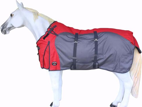 CHALLENGER 82" 1200D Horse Turnout Waterproof Heavy Weight Winter Blanket 5EE22RD in Saudi Arabia