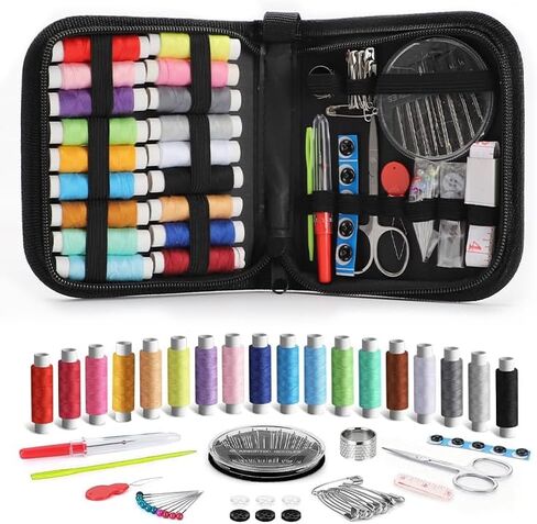 Sewing Kit for Travel and Home, 86 Piece Sewing Kit with Needles, Thread and Sewing Supplies in Saudi Arabia