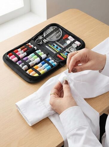 Sewing Kit for Travel and Home, 86 Piece Sewing Kit with Needles, Thread and Sewing Supplies in Saudi Arabia