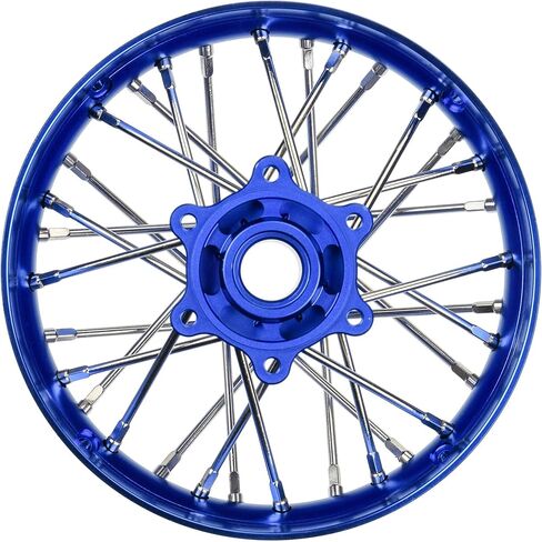 عجلة خلفية Pro-line Racing Pro-Spec من الألومنيوم V2 باللون الأزرق/الأزرق 1 Losi Pro Moto-SM PRO284800T1 in Saudi Arabia