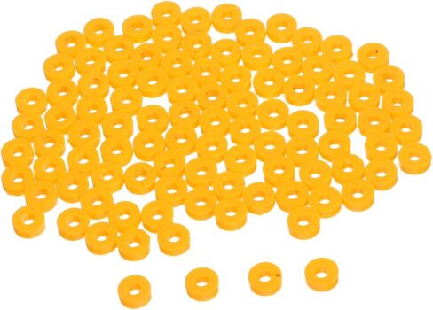 NUOBESTY 100pcs Plastic Shaft Sleeves for DIY Science Projects Durable Axle Bushings for Model Cars Toy Vehicles Smooth Transmission Inserts for Easy Assembly in Saudi Arabia