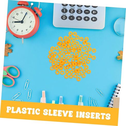 NUOBESTY 100pcs Plastic Shaft Sleeves for DIY Science Projects Durable Axle Bushings for Model Cars Toy Vehicles Smooth Transmission Inserts for Easy Assembly in Saudi Arabia