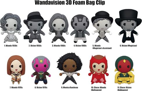WANDAVISION (M) 3D Foam Bag Clip in Saudi Arabia
