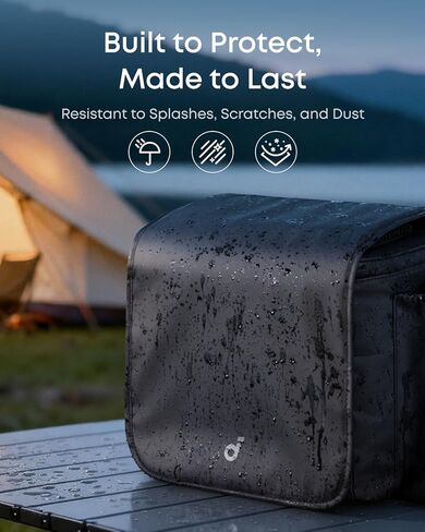 Soundcore Nebula Portable Carry Bag for P1 Projector, Compact and Lightweight Travel Case with Adjustable Storage, Shoulder Strap, and Durable Waterproof Polyester Fabric in Saudi Arabia