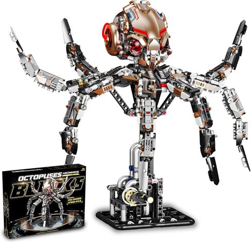 Ideas Mechanical Whale Building Set with Light,Collectible Set for Adults, Compatible with Lego Animal,Authentically Detailed Build and Display Model for Home or Office Décor (1368PCS) in Saudi Arabia