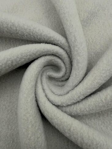 EOVEA - Polar Fleece Fabric by The Yard – Soft Anti-Pill, Warm & Cozy Material for Blankets, Clothing, Crafts, Pet Beds & DIY Sewing – 60" Wide, Solid (Black, 1/2 Yard) in Kuwait