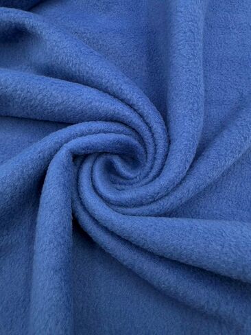 EOVEA - Polar Fleece Fabric by The Yard – Soft Anti-Pill, Warm & Cozy Material for Blankets, Clothing, Crafts, Pet Beds & DIY Sewing – 60" Wide, Solid (Black, 1/2 Yard) in Kuwait