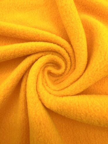 EOVEA - Polar Fleece Fabric by The Yard – Soft Anti-Pill, Warm & Cozy Material for Blankets, Clothing, Crafts, Pet Beds & DIY Sewing – 60" Wide, Solid (Black, 1/2 Yard) in Kuwait