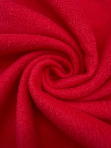 EOVEA - Polar Fleece Fabric by The Yard – Soft Anti-Pill, Warm & Cozy Material for Blankets, Clothing, Crafts, Pet Beds & DIY Sewing – 60" Wide, Solid (Black, 1/2 Yard) in Kuwait