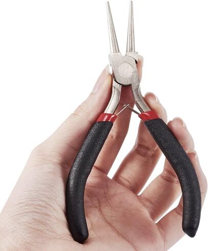 1pc Round Nose Pliers Rust Resistance Beading Jewelry Pliers for Jewelry Making Repair Tools DY Crafting Wire Looping Bending Jump Rings Beading Electrical 5 Inches in Saudi Arabia