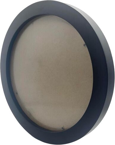 Yuqim 2 Pack Round Wood Embroidery Hoop Frames Cross Stitch Display Frame for DIY Art Craft Sewing Ornaments(Black, 8 Inch) in Saudi Arabia