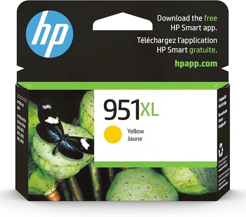 خراطيش حبر HP 951XL / 950XL (F6v12fn) (أرجواني سماوي أصفر أسود) 5 عبوات في عبوة البيع بالتجزئة in Saudi Arabia
