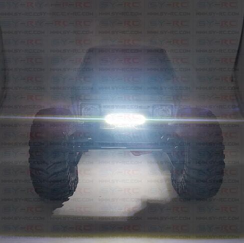 Front Bumper Light Chassis Lights for AXIAL 1/10 SCX10 III Coyote RC Car Headlights Lighting Kit (1) in Saudi Arabia