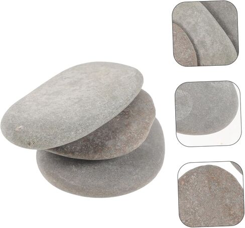BESPORTBLE Natural Turtle Basking Platform Stones 3pcs Flat Reptile Climbing Ramps for Turtle Tanks Deep Water Fish Tank Decoration for Tortoise Resting and Aquatic Habitat Random Color in Saudi Arabia