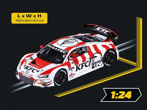 كاريرا 23991 أودي R8 LMS GT3 evo II KFC Racing، رقم 2 1:24 مقياس رقمي 124 فتحة سيارة in Saudi Arabia