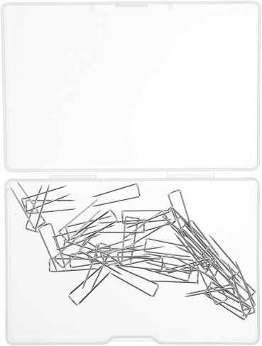 PRETYZOOM 100Pcs U Shape Quilting Pins Cloth Positioning Needles Sewing Accessories for Household Fabric Crafts 23Mm Pack in Saudi Arabia