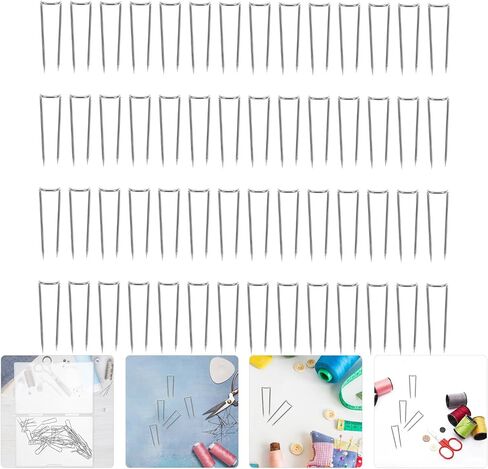 100Pcs U Shape Sewing Pins Patchwork Cloth Positioning Needles for Quilting and Sewing Crafts 23Mm in Saudi Arabia
