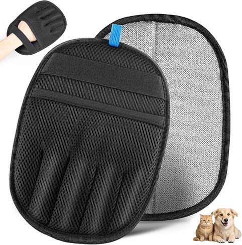 Pet Hair Removal Tool for Cats & Dogs, 2025 New Upgraded Electrostatic Gloves for Pet Hair, Reusable Pet Hair Remover Tool for Couch, Furniture, Carpet, Curtain & Car Seat (Pink) in Saudi Arabia