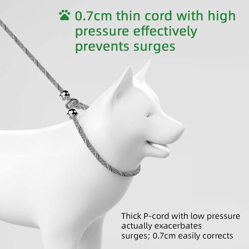 مقود تدريب مارشال 2 في 1 مانع للسحب، مقود منزلق للكلاب، حبل عاكس عالي التحمل بطول 5 أقدام للسلالات الصغيرة والمتوسطة والكبيرة (أخضر) in Kuwait