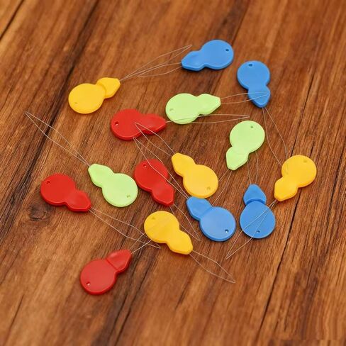 Needle Threader Set for Hand & Sewing Machine – Random Color,10PCS Colorful Plastic Sewing Needle Threaders, Easy Threading Tool for DIY Crafting, Quilting, Embroidery & Daily Sewing Projects in Saudi Arabia