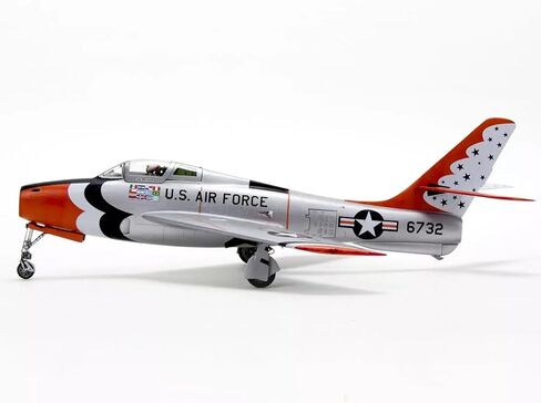ريفيل 85-5996 ريبابليك F-84F ثاندرستريك ثندربيردز بمقياس 1:48 75 قطعة من مستوى المهارة 4 نموذج مجموعة بناء الطائرة in Saudi Arabia