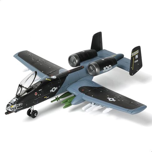 NUOTIE A-10 Thunderbolt II Warthog 1/72 Highly Detailed Plastic Assembly Model Kit Accurate Reproduction with Paint Scheme Collector's Choice Gift (43PCS) in Saudi Arabia
