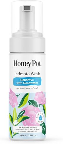 The Honey Pot Company - Feminine Wash - Herbal Infused Feminine Hygiene Wash for Sensitive Skin Types - PH Balanced Plant Based Feminine Products - Cucumber Aloe - 5.51 Fluid Oz. in Saudi Arabia