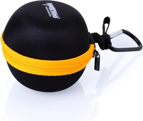 MAGICYOYO Yoyo Ball Storage Bag-Black Orange, Professional Yoyo Caser, Yo-Yo Carry Bag with Hand Strap for Outdoor Equipment Protective Bag with Interior Zip Mesh in Saudi Arabia
