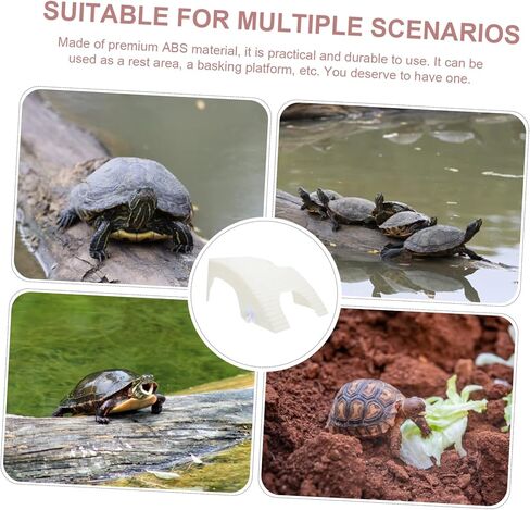 BESPORTBLE Turtle Sunbathing Platform Reptile Accessory Tortoise Climbing Rock Healthy Exercise in Saudi Arabia