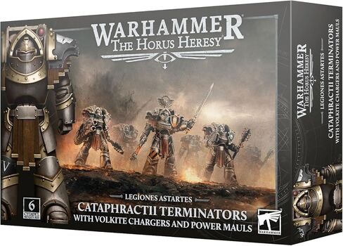 Games Workshop Warhammer The Horus Heresy Legiones Astartes Cataphractii Terminators w/Volkite Chargers and Power Mauls in Saudi Arabia