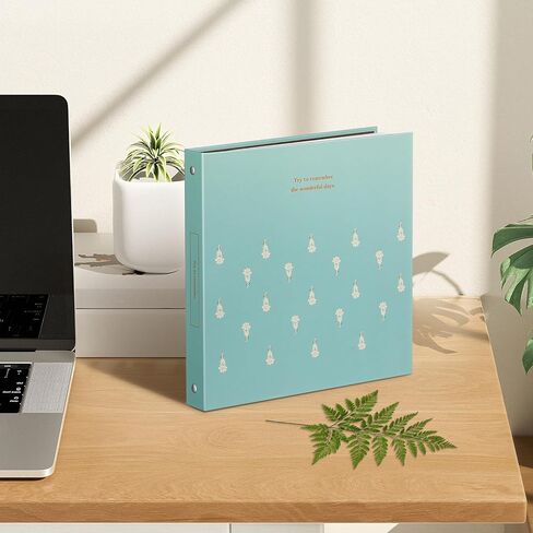 Tofficu Flower Preservation Books Pressed Flower Log Book, Paper Botanical Album for Wedding Keepsakes, Scrapbooking, Floral Crafts Specimen Storage, Loose-leaf Design for Home, School, Studio in Saudi Arabia