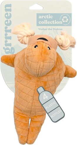 Dog Toys | Plush Toy Arctic Hare Stuffed Animal for Dogs | Small Eco Friendly Toy - Easy to Clean and Made from Non Toxic Materials in Saudi Arabia