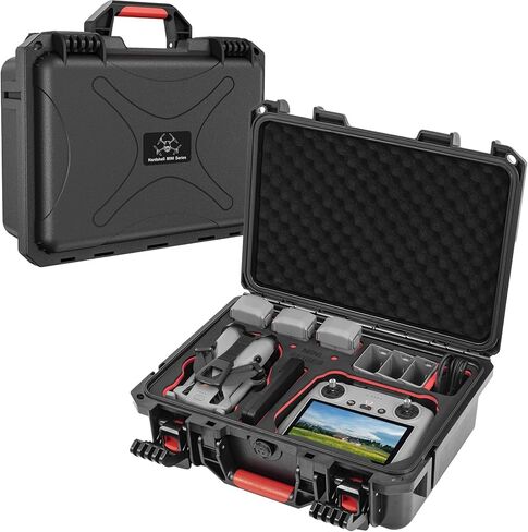 حافظة صلبة Mini 5 Pro، حافظات صلبة محمولة مقاومة للماء لملحقات DJI Mini 5 Pro/4Pro/3Pro/3، حقيبة تخزين متينة ومقاومة للماء أثناء السفر لجهاز التحكم RC-N/RC2 (الجراب فقط) in Kuwait