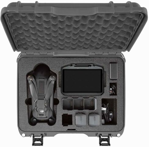 NANUK 925 DJI Mavic 4 Pro Creator Combo - حافظة صلبة مقاومة للماء مع حشوة إسفنجية بدون طيار، مقاومة للسحق، حقيبة سفر محمولة، صنع في كندا (18.7 بوصة × 14.8 بوصة × 7 بوصة) - زيتوني in Saudi Arabia