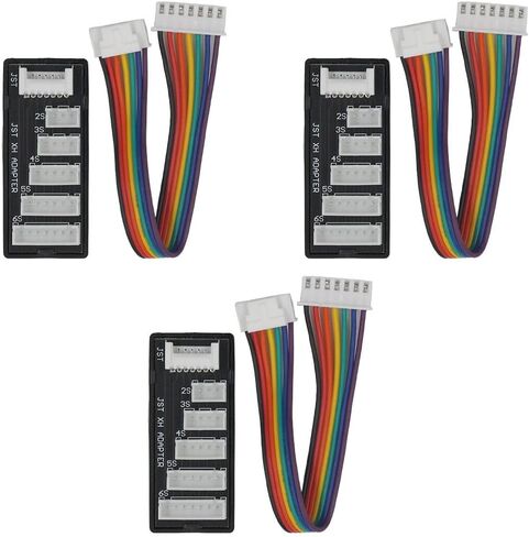 3Pcs JST XH Battery Balance Charging Board 2S–6S LiPo Balance Charging Adapter Suitable for RC in Kuwait