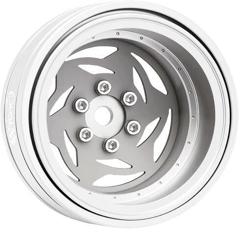 4PCS Grade 5 Titanium Wheel Face Aluminum 1.3 Inch Wheels Hubs for 1/24 Axial SCX24 FCX24 1/18 TRX4M Redcat Ascent-18 HPI Venture18 Upgrades in Saudi Arabia