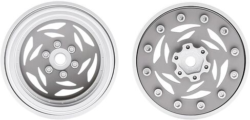 4PCS Grade 5 Titanium Wheel Face Aluminum 1.3 Inch Wheels Hubs for 1/24 Axial SCX24 FCX24 1/18 TRX4M Redcat Ascent-18 HPI Venture18 Upgrades in Saudi Arabia