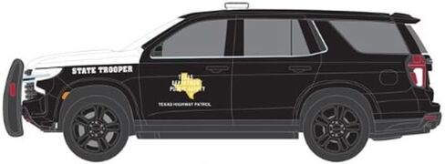 مقتنيات Greenlight 30540 مقياس 1:64 Hot Pursuit - 2024 Chevy Tahoe Police Pursuit Vehicle - Texas Highway Patrol (حصريًا للهواية) in Saudi Arabia
