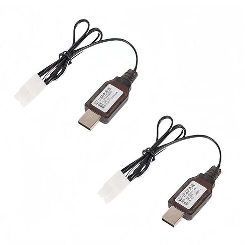 9.6 فولت تاميا موصل USB كابل الشاحن RC سيارة Airsoft NiCd/NiMH كابل شحن البطارية ل Nerf Rival in Saudi Arabia