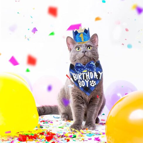 مجموعة ربطة عنق باندانا لحفلات أعياد الميلاد للقطط، زينة عيد ميلاد وملابس للقطط والقطط الصغيرة، مستلزمات أعياد ميلاد الحيوانات الأليفة in Kuwait