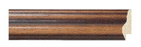 Picture Frame Moulding (Wood) 100ft Bundle - Traditional Walnut Finish - 1.5" Width - 7/16" Rabbet Depth in Saudi Arabia